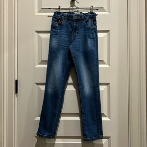 Boys Youth Lucky Brand Authentic Skinny Blue Denim Jeans Size 10